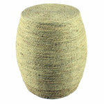 Repose-pied DKD Home Decor Marron Marron Clair Chanvre Corde Naturel Urbaine 45 x 45 x 52 cm Bigbuy