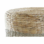 Repose-pied DKD Home Decor Multicouleur Naturel Aluminium Boho 42 x 42 x 40 cm Mamm