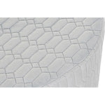 Repose-pied DKD Home Decor Polyester Bleu ciel Éponge Bois MDF (55 x 55 x 35 cm) Bigbuy