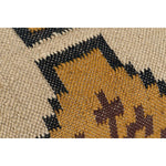 Repose-pied Home ESPRIT Beige Moutarde 80 x 80 x 44 cm Bigbuy