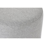 Repose-pied Home ESPRIT Gris Argenté 35 x 35 x 42 cm Bigbuy
