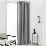 Rideau TODAY Essential Isolation thermique Acier Gris clair 140 x 240 cm Bigbuy
