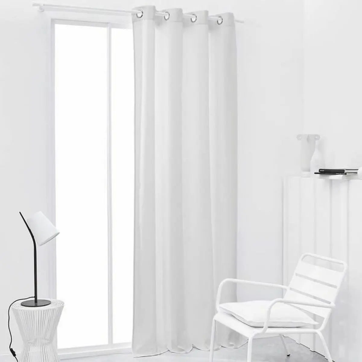 Rideau TODAY Essential Isolation thermique Blanc 140 x 240 cm Bigbuy