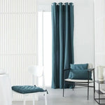 Rideau TODAY Vert turquoise 140 x 240 cm Bigbuy