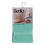 Serviette de toilette 30 x 0,5 x 50 cm Turquoise (12 Unités) Mamm