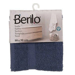 Serviette de toilette 50 x 0,5 x 90 cm Bleu (6 Unités) Mamm