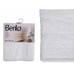 Serviette de toilette 50 x 90 cm Blanc (6 Unités) Mamm