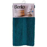 Serviette de toilette 90 x 150 cm Bleu (3 Unités) Mamm