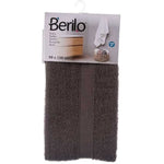 Serviette de toilette 90 x 150 cm Gris (3 Unités) Mamm