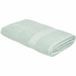 Serviette de toilette TODAY Bleu clair 70 x 130 cm Bigbuy