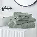 Serviette de toilette TODAY Bleu clair 70 x 130 cm Bigbuy