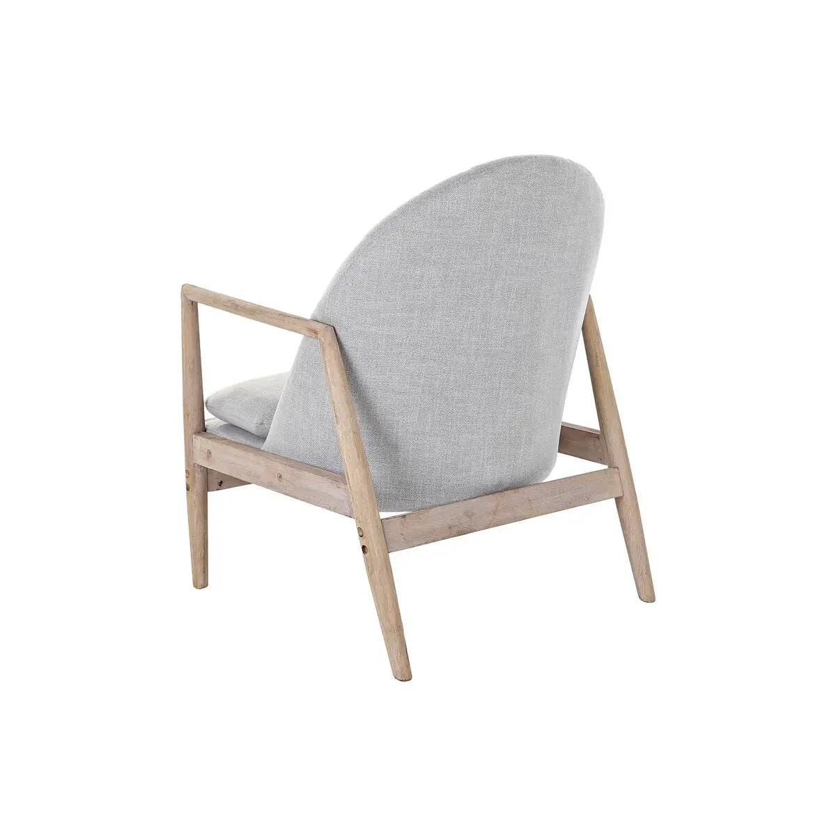 Siège DKD Home Decor Naturel Gris clair Sapin 68 x 69 x 89 cm Bigbuy