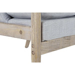 Siège DKD Home Decor Naturel Gris clair Sapin 68 x 69 x 89 cm Bigbuy