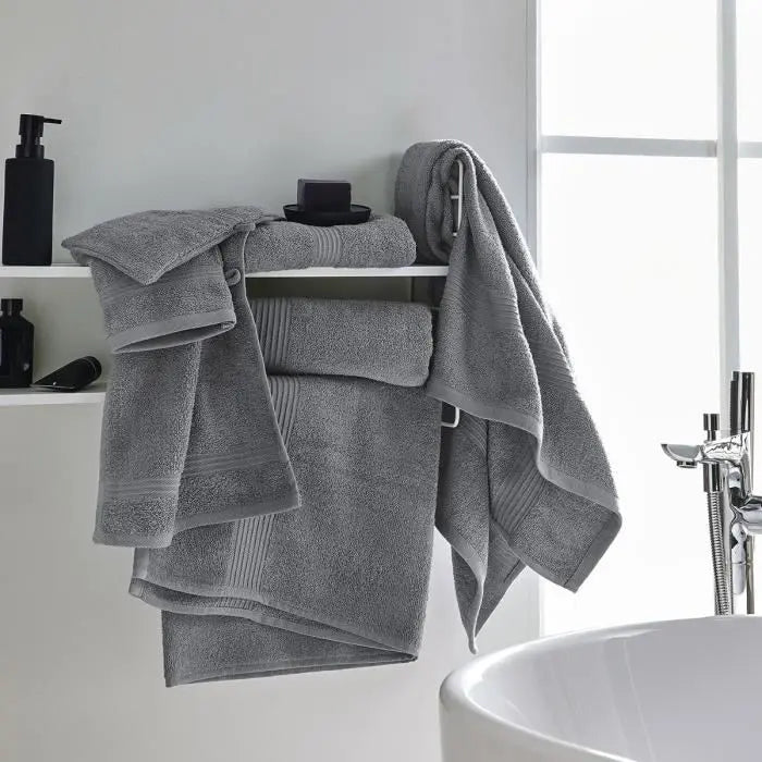 TODAY Essential - Maxi drap de bain 90x150 cm 100% Coton coloris acier Mamm