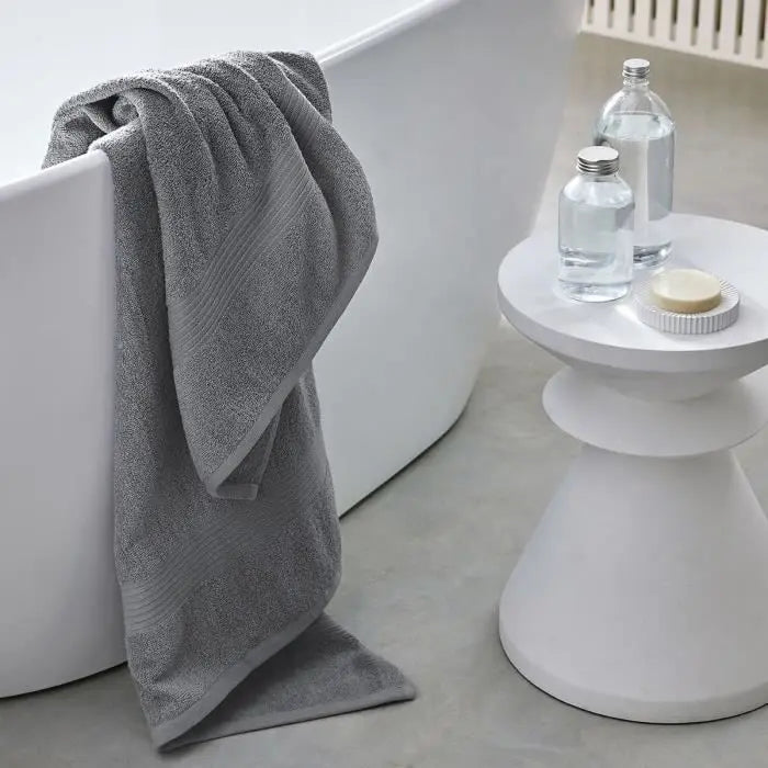 TODAY Essential - Maxi drap de bain 90x150 cm 100% Coton coloris acier Mamm