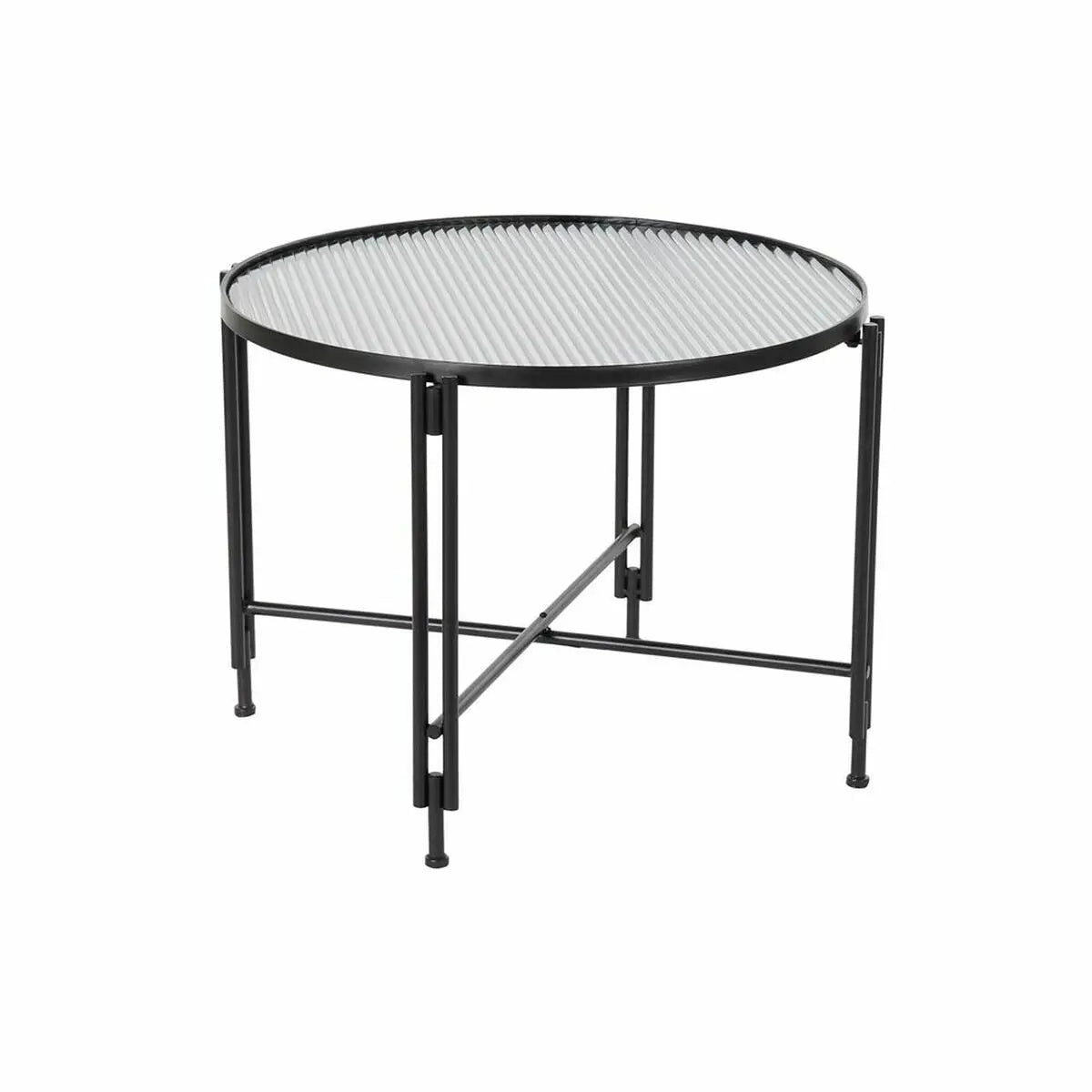 Table Basse DKD Home Decor Métal Verre 63 x 63 x 46 cm Mamm