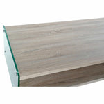 Table Basse DKD Home Decor Multicouleur Transparent Naturel Bois Verre Bois MDF 130 x 65 x 35,5 cm Mamm
