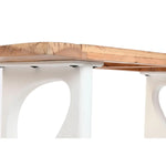 Table Basse Home ESPRIT Blanc 120 x 60 x 45 cm 121 x 60,5 x 45 cm Mamm