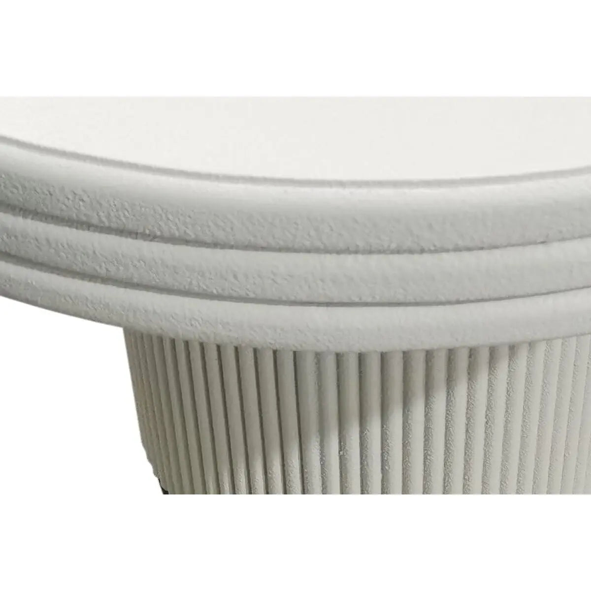 Table Basse Home ESPRIT Blanc 70 X 70 X 52 cm Bigbuy