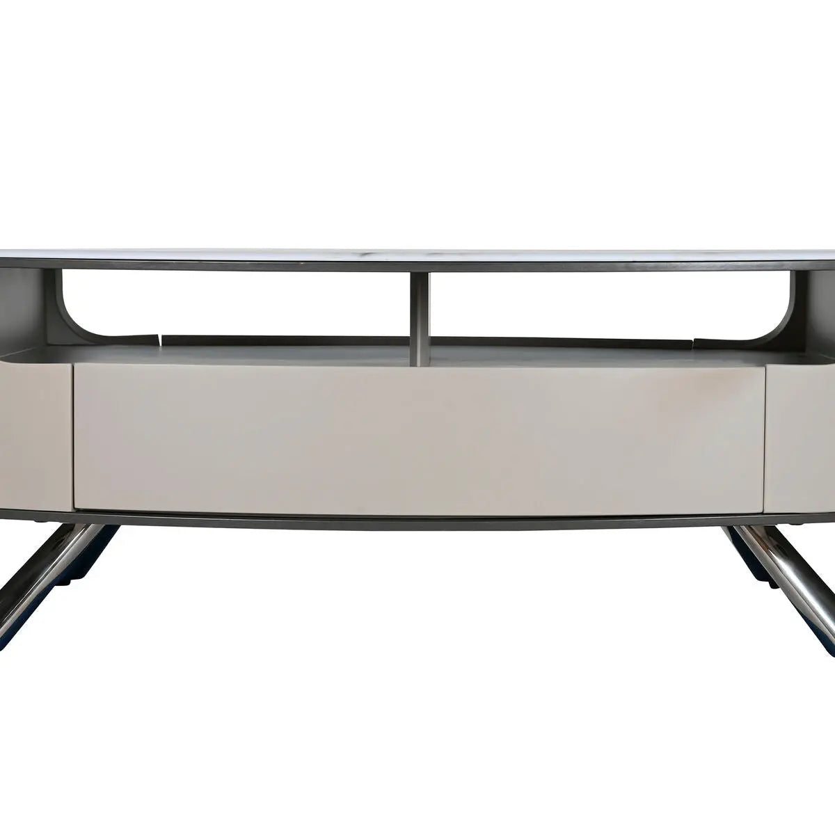 Table Basse Home ESPRIT Blanc Beige 140 x 75 x 40 cm Bigbuy