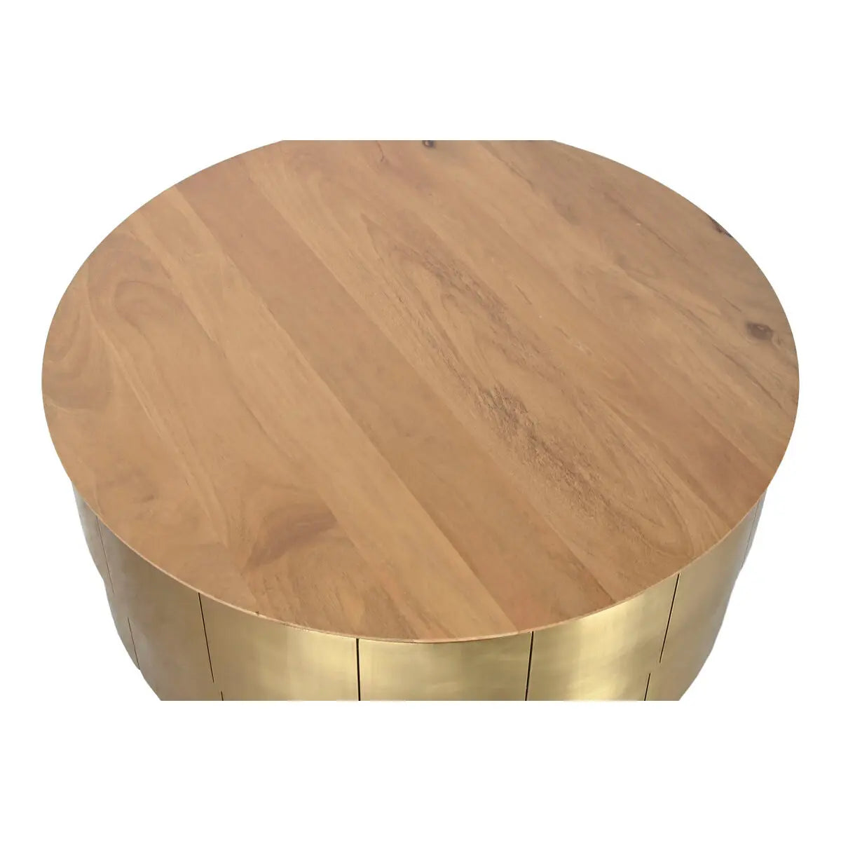 Table Basse Home ESPRIT Doré 90 x 90 x 45 cm Bigbuy