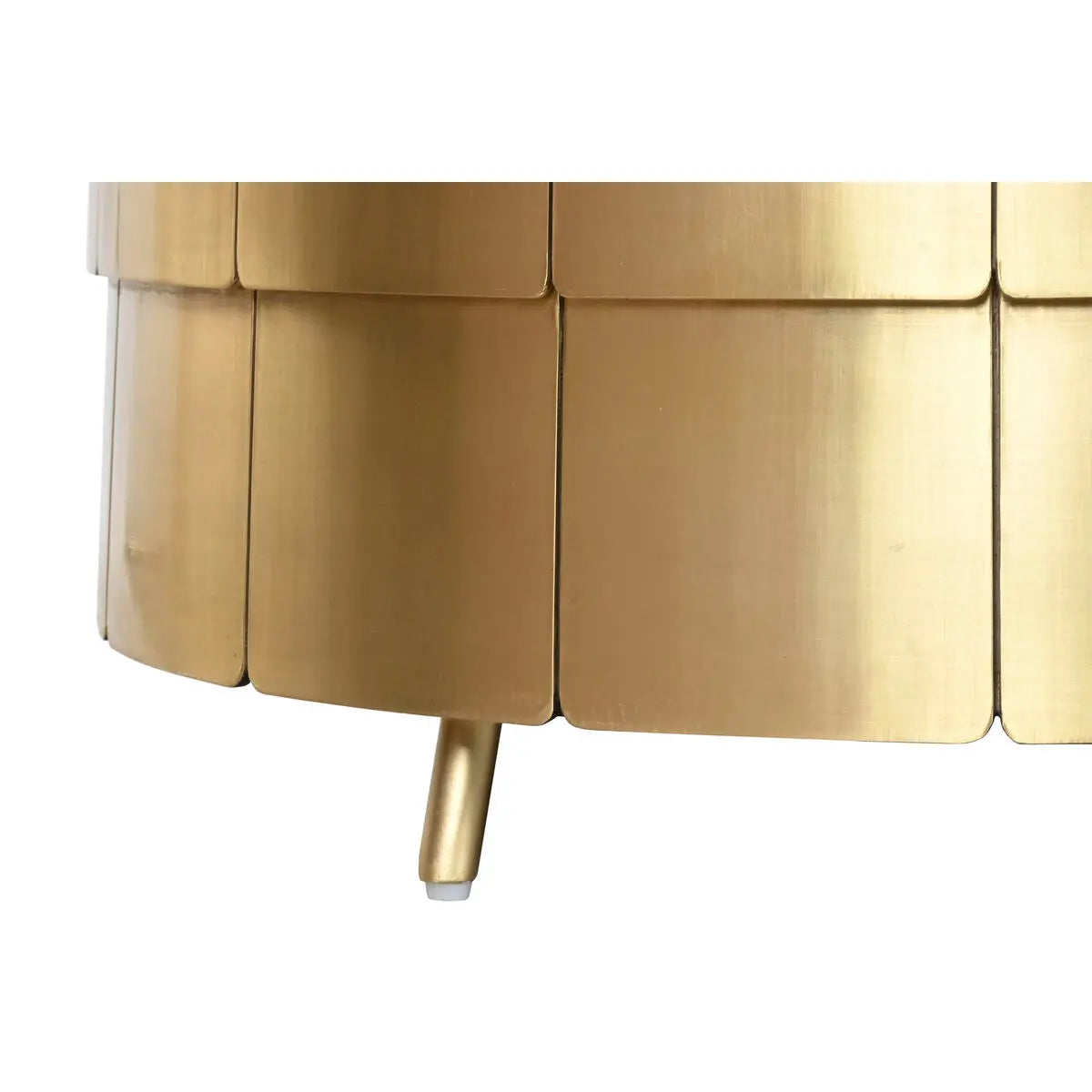 Table Basse Home ESPRIT Doré 90 x 90 x 45 cm Bigbuy