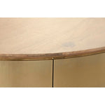 Table Basse Home ESPRIT Doré 90 x 90 x 45 cm Bigbuy