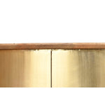 Table Basse Home ESPRIT Doré 90 x 90 x 45 cm Bigbuy