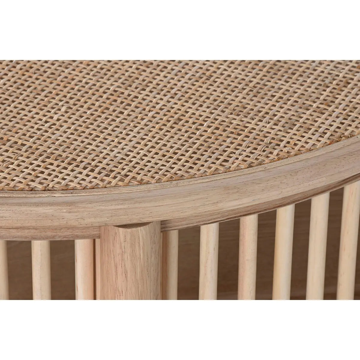 Table Basse Home ESPRIT Naturel Bois d'épicéa 75 x 75 x 49 cm Mamm
