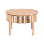 Table Basse Home ESPRIT Naturel Bois d'épicéa 75 x 75 x 49 cm Mamm