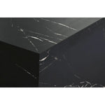 Table Basse Home ESPRIT Noir Bois MDF 90 x 90 x 35 cm Mamm