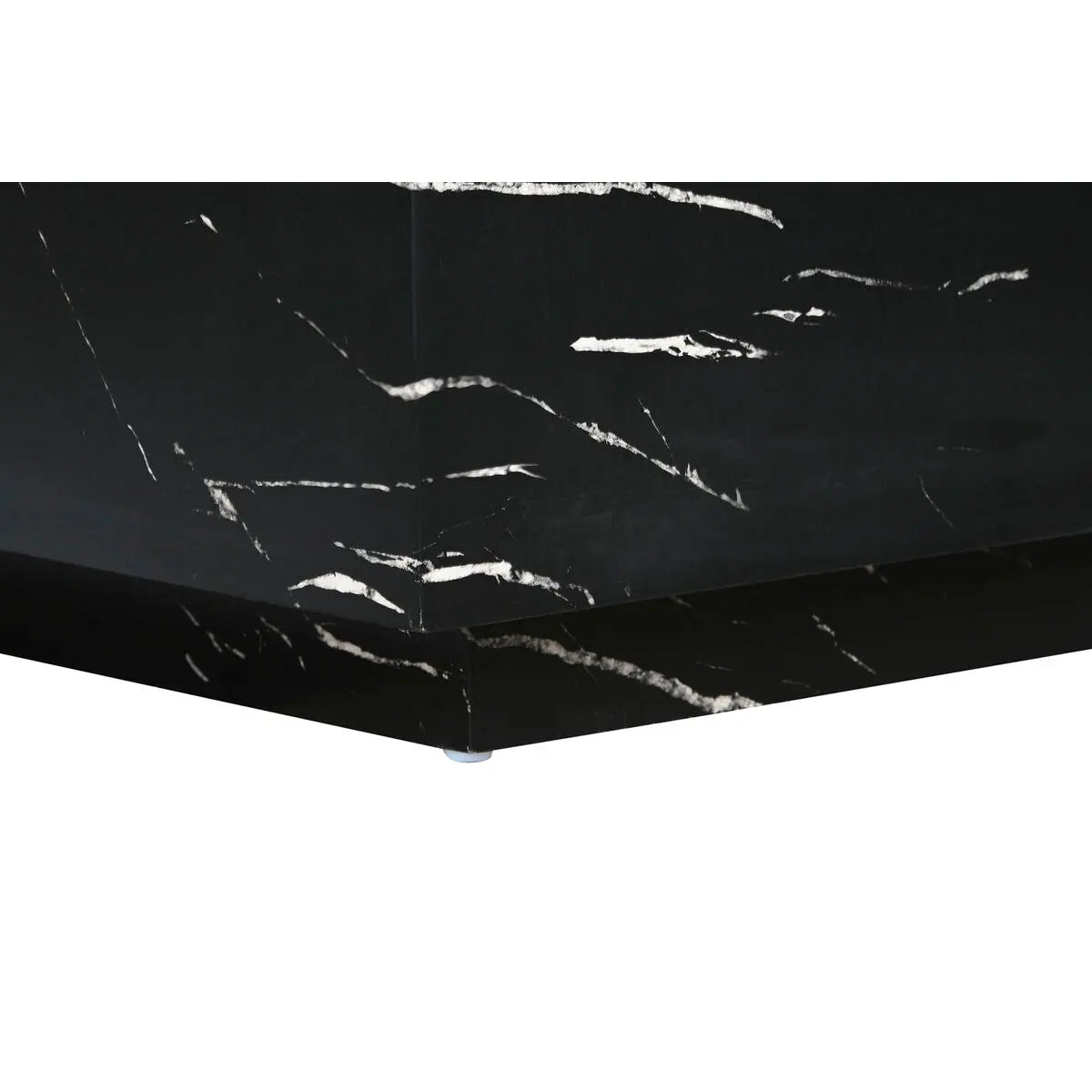 Table Basse Home ESPRIT Noir Bois MDF 90 x 90 x 35 cm Mamm