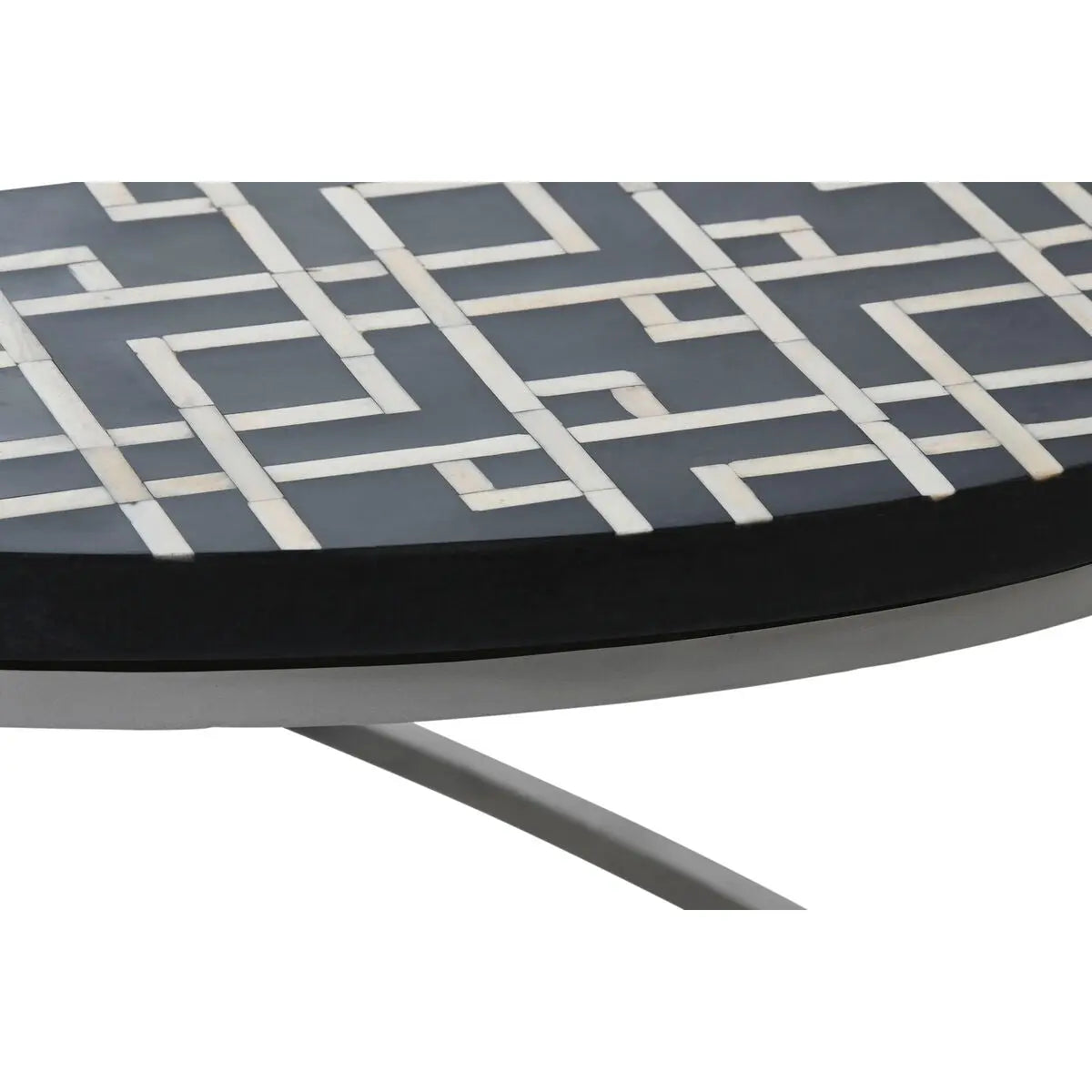 Table Basse Home ESPRIT Noir Ivoire 150 x 80 x 40 cm Mamm