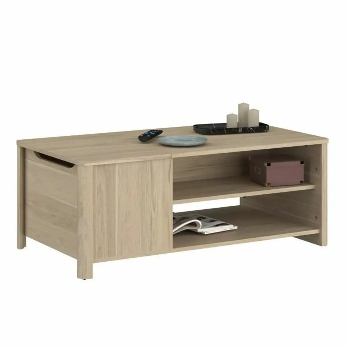 Table Basse Parisot Marron 110 x 42 x 60 cm Bigbuy