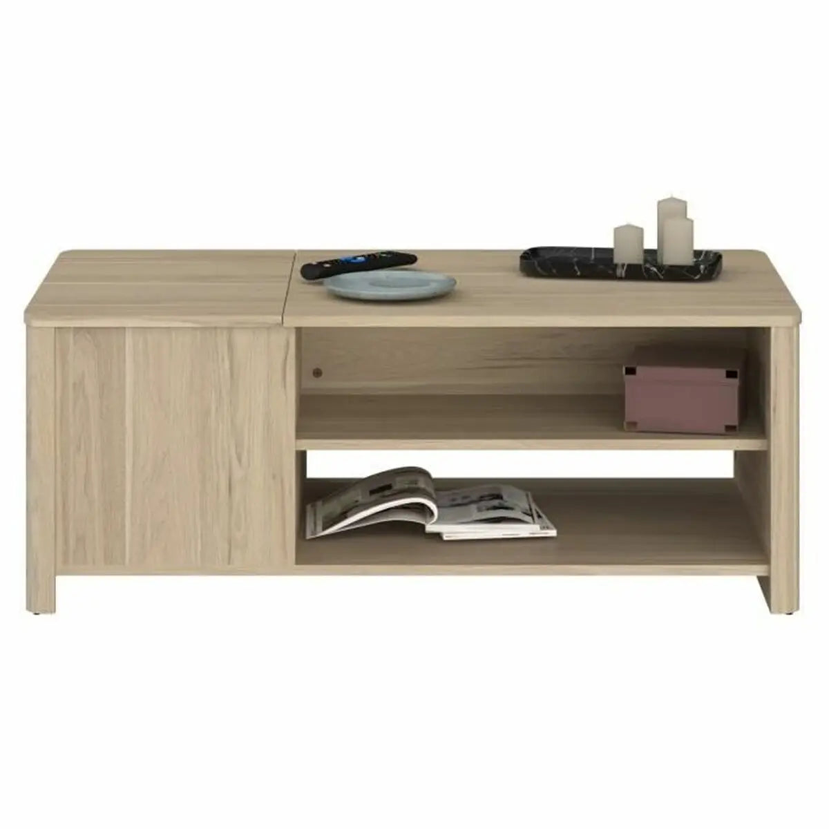 Table Basse Parisot Marron 110 x 42 x 60 cm Bigbuy