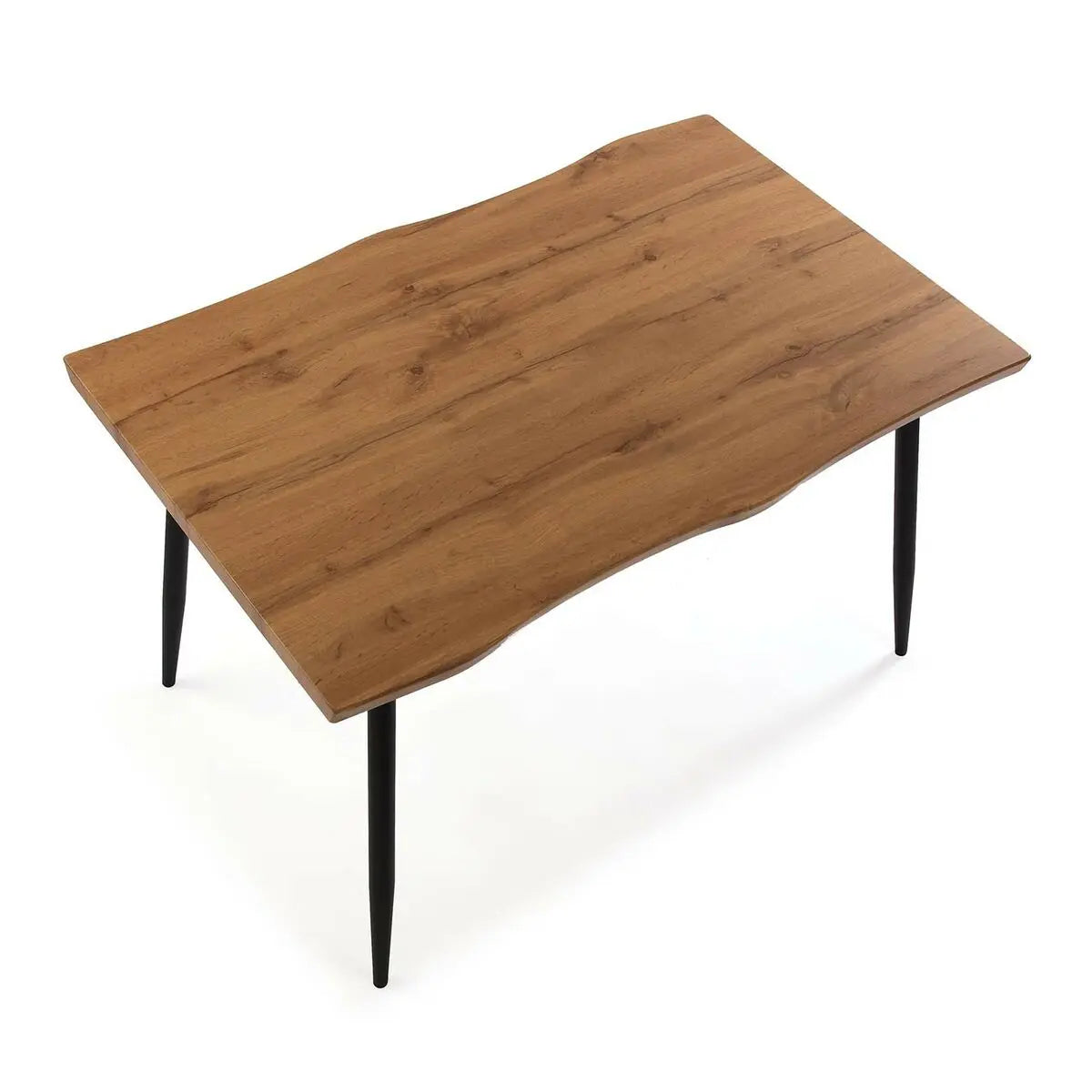 Table Basse Versa Malika PVC Métal Bois MDF 80 x 75 x 120 cm Bigbuy