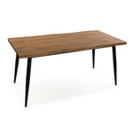 Table Basse Versa Malika PVC Métal Bois MDF 80 x 75 x 160 cm Bigbuy