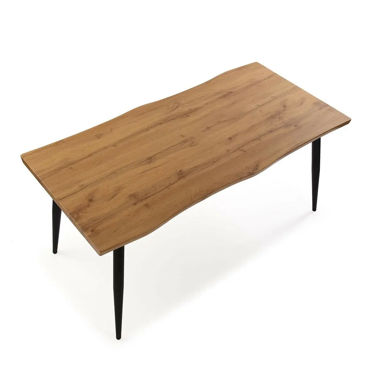 Table Basse Versa Malika PVC Métal Bois MDF 80 x 75 x 160 cm Bigbuy