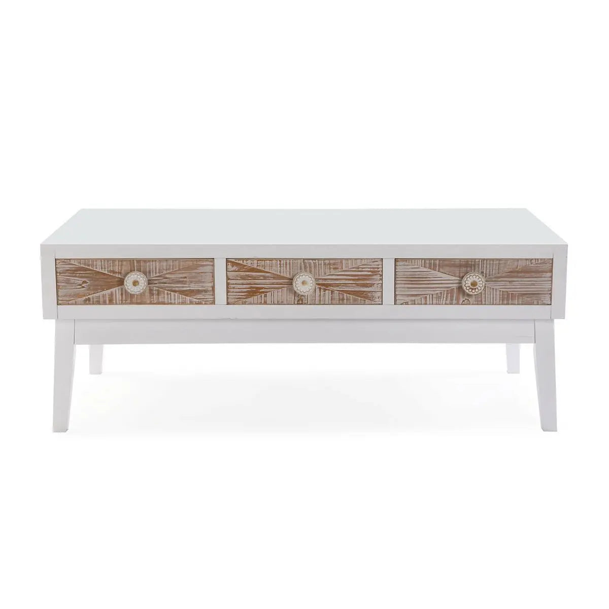 Table Basse Versa Sira Pin Bois MDF 60 x 41 x 110 cm Bigbuy