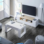 Table d'appoint 45-54 x 105 x 55 cm Bigbuy