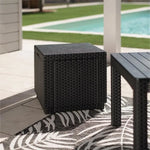 Table d'appoint Allibert by KETER Noir polypropylène (42 x 42 x 39 cm) Bigbuy