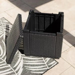 Table d'appoint Allibert by KETER Noir polypropylène (42 x 42 x 39 cm) Bigbuy