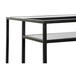 Table d'appoint DKD Home Decor 8424001787234 Noir Multicouleur Naturel Bois Métal Miroir 120 x 60 x 50 cm Mamm