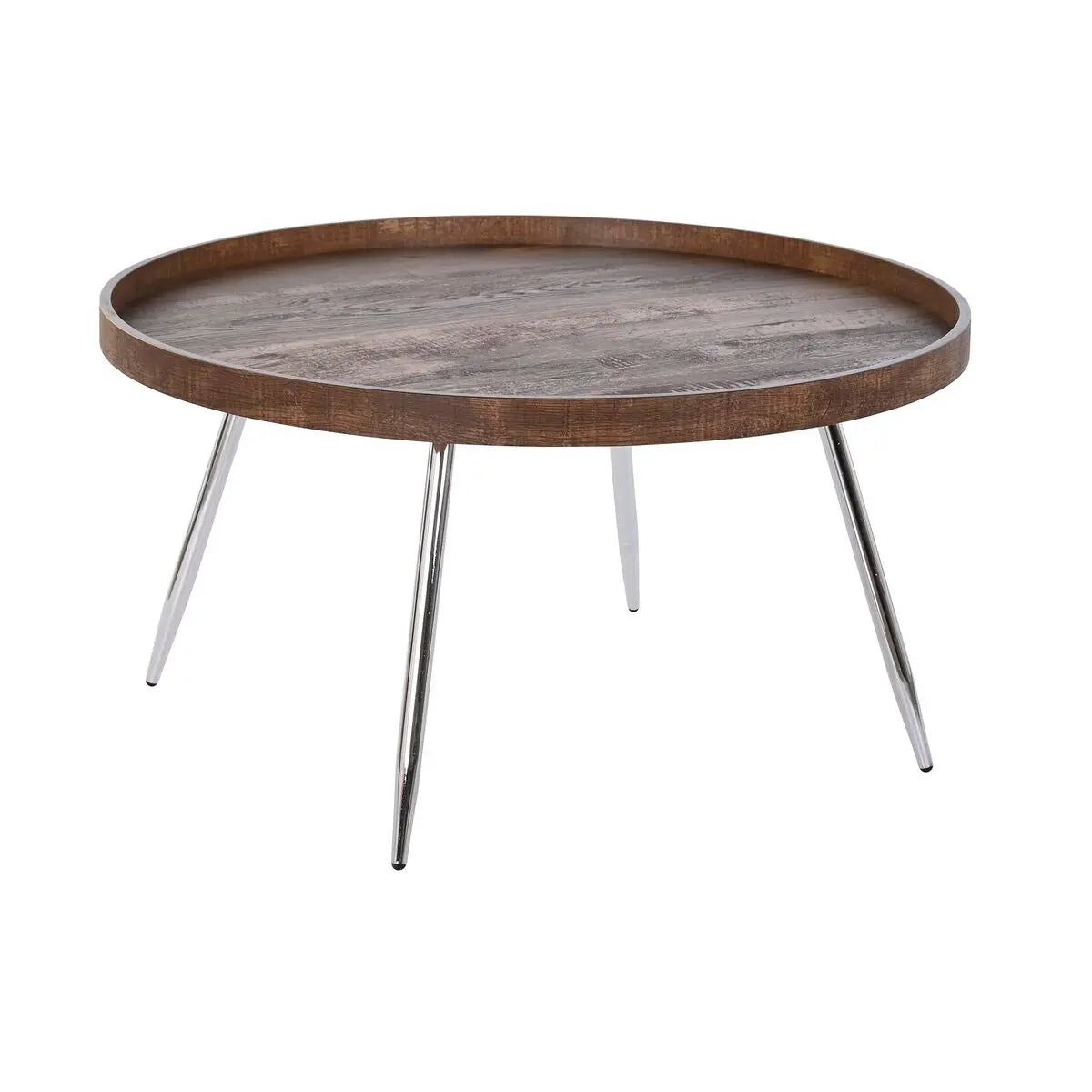 Table d'appoint DKD Home Decor MDF Acier (78 x 78 x 41,5 cm) Mamm