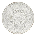 Table d'appoint Spirales 40 x 39 x 40 cm Bois Marron Blanc Bigbuy