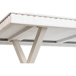 Table de Salle à Manger DKD Home Decor Blanc Métal Bois de manguier 180 x 90 x 76 cm Bigbuy