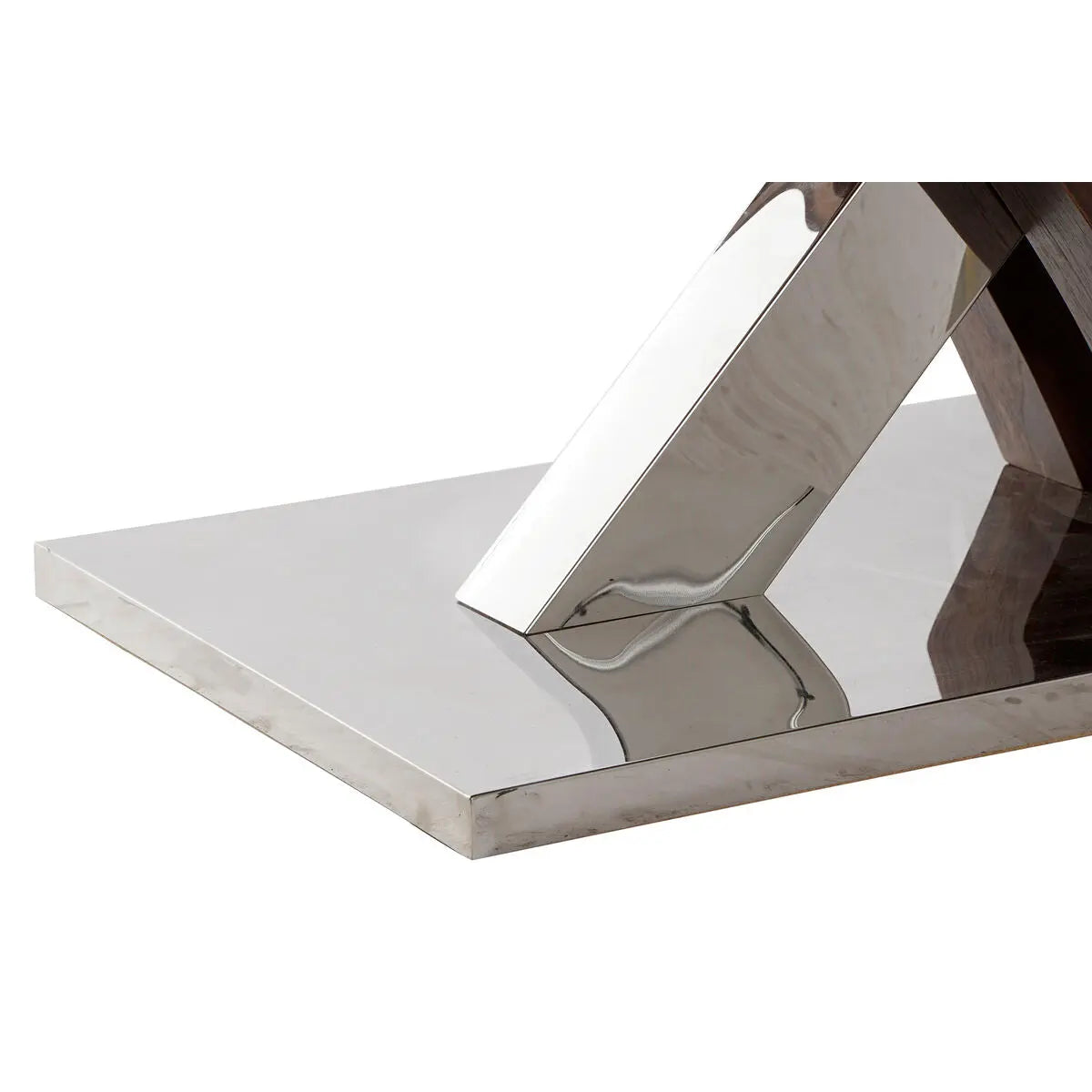 Table de Salle à Manger DKD Home Decor Bois Acier 120 x 60 x 43,5 cm Bigbuy