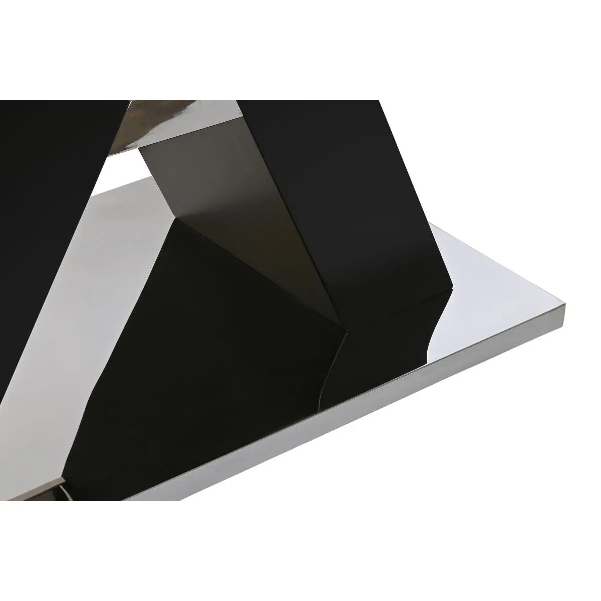Table de Salle à Manger DKD Home Decor Noir Bois Verre trempé Bois MDF 180 x 90 x 76 cm Bigbuy