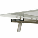 Table de Salle à Manger DKD Home Decor Verre Doré Métal Blanc (140 x 80 x 76 cm) Bigbuy