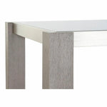 Table de Salle à Manger DKD Home Decor Verre Gris Aluminium Chêne Verre trempé (162 x 92 x 74 cm) Mamm